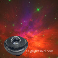 LED Bead 360 grados Room romántica Rotación de la luna navideña Star Sky Proyector Night Light
